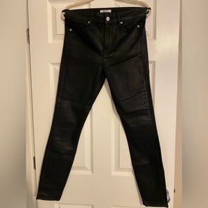 Good American Good Legs, Black Coated, size 8/28